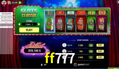 A Emoção da Loteria na ff777: Uma Chance de Mudança de Vida